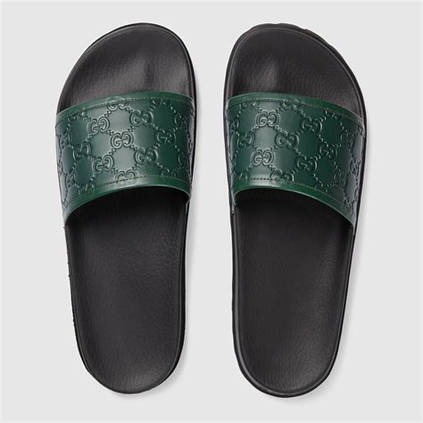 gucci men's slides size 11|gucci inspired men's slides.